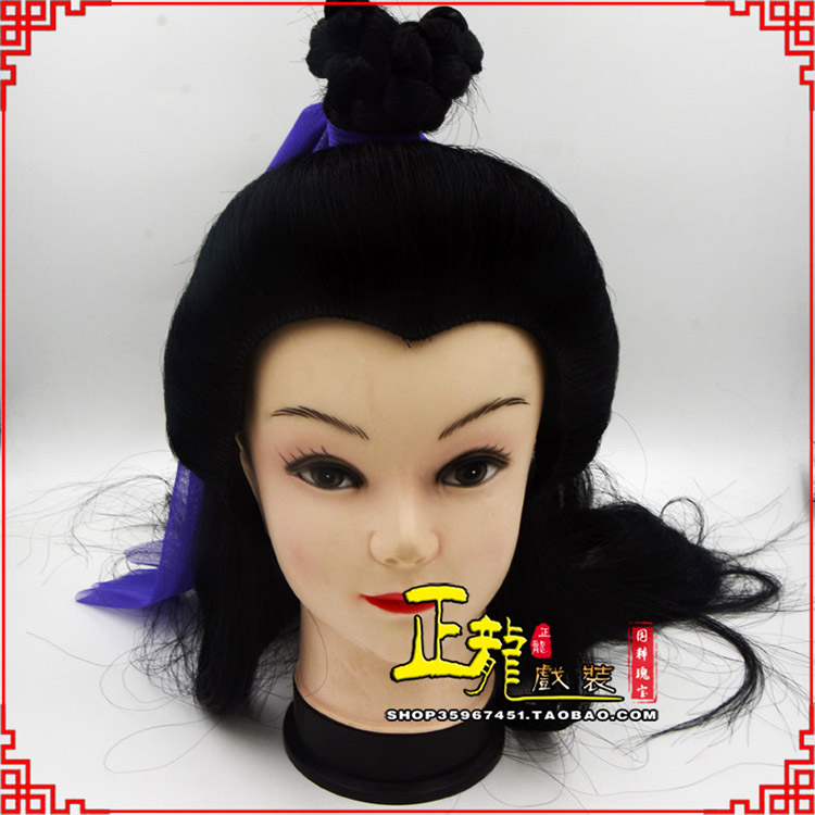 麻栗坡小生头套董永头套古装假发青年头套