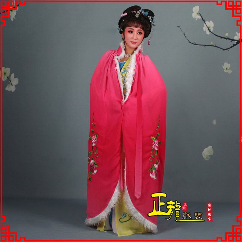 麻栗坡小花旦绣花斗篷 花旦披风