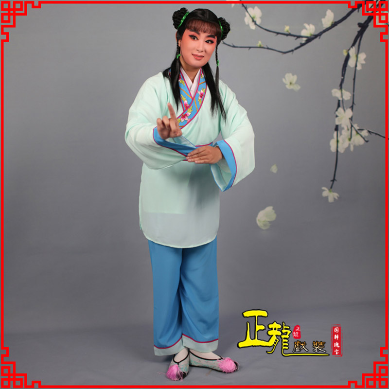 麻栗坡歌仔戏童生小孩影视银心四九服 书童衣